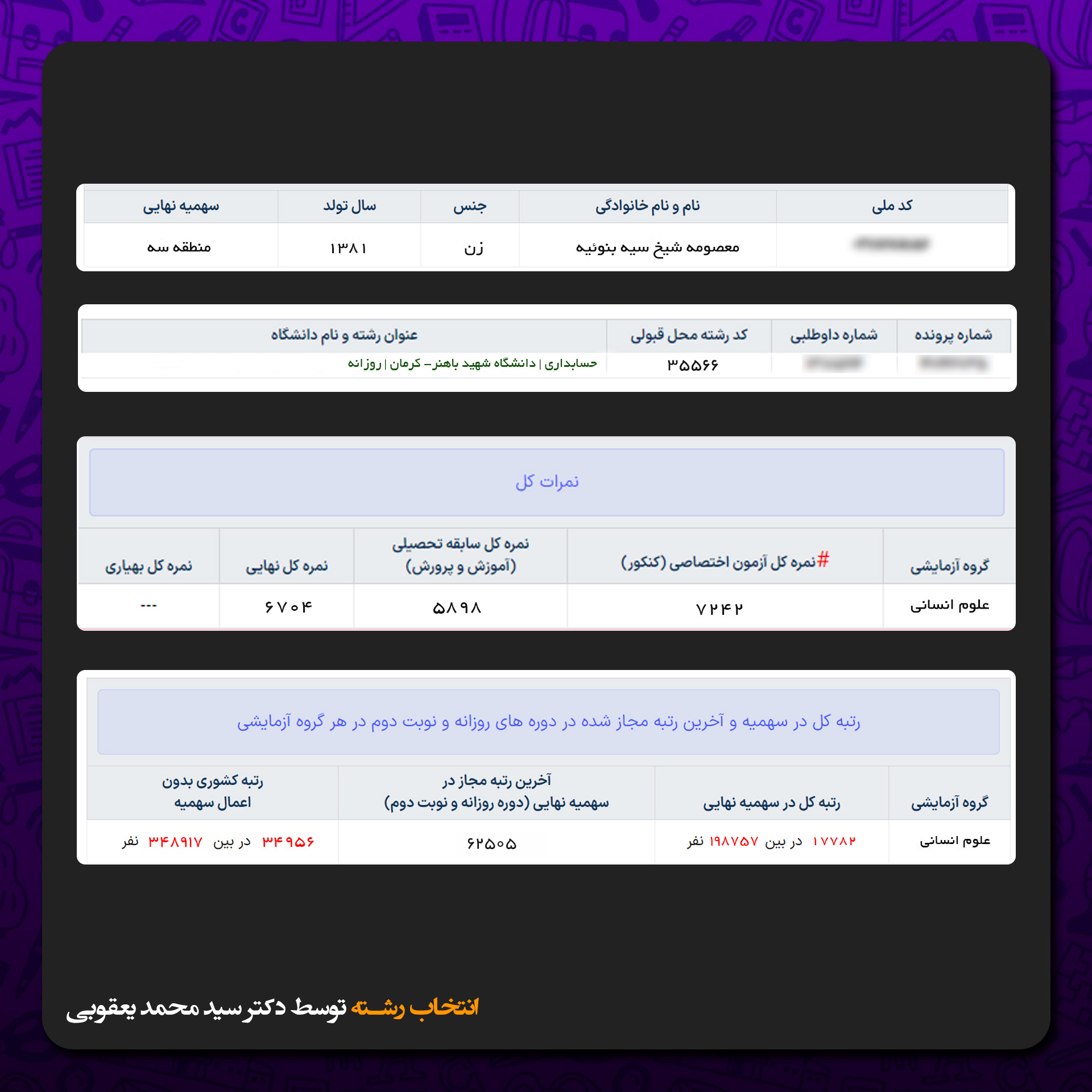 صفحه دوم - معصومه شیخ سیه